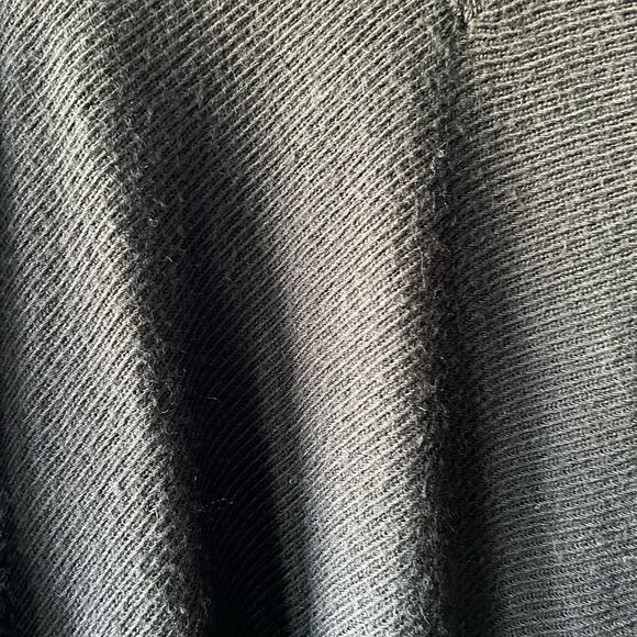 Soft surroundings alpaca wool blend black sweater textured soft cozy warm fall - Picture 3 of 9